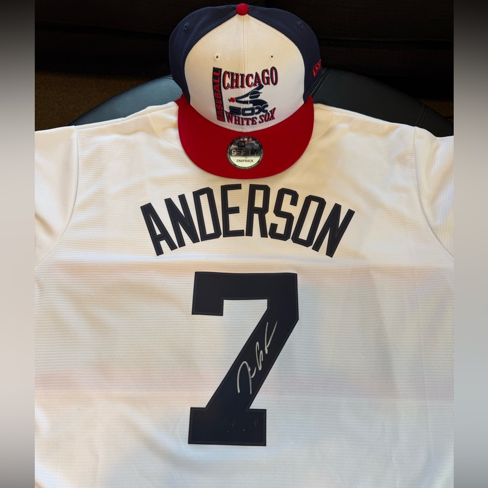 Authentic Signed T. Anderson Jersey And The SnapBack To Go With It 🔥🔥🔥 (2 items)